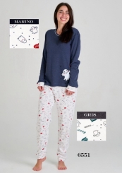 PIJAMA SEÑORA 6551