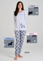 PIJAMA SEÑORA 6550