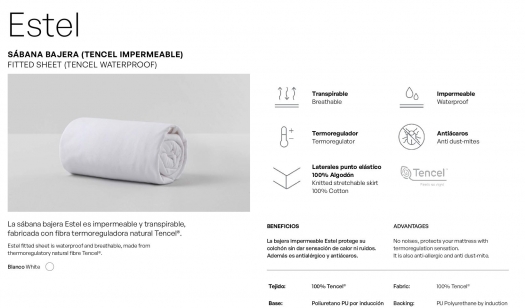 BAJERA IMPERMEABLE ESTEL