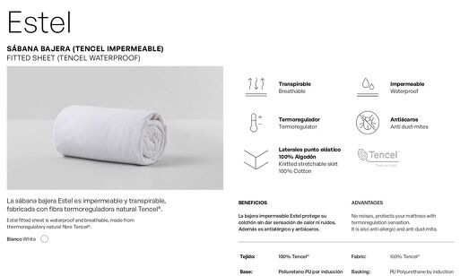 BAJERA IMPERMEABLE ESTEL