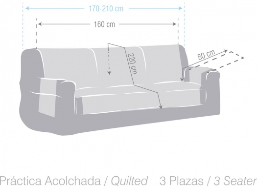 FUNDA SOFA COTTON QUILT