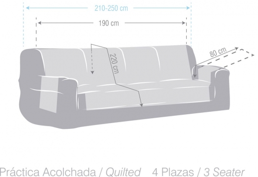 FUNDA SOFA COTTON QUILT