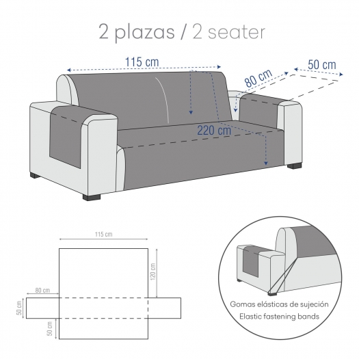 FUNDA SOFA SKY