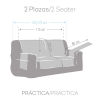 FUNDA SOFA AQUA