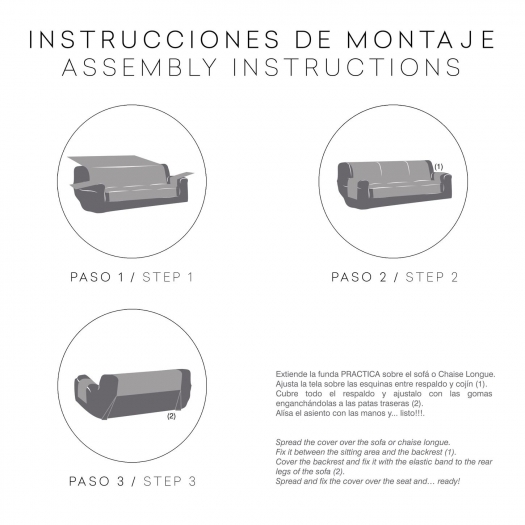 FUNDA SOFA SKY