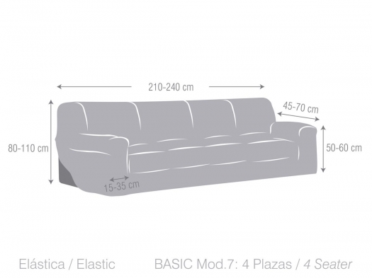 FUNDA SOFA CANDY