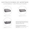 FUNDA SOFA AQUA