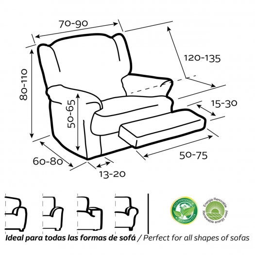 FUNDA SOFA ESTIVELLA