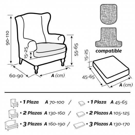 FUNDA SOFA ESTIVELLA