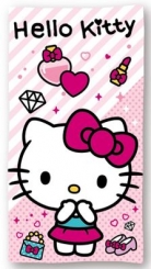 TOALLA PLAYA HELLO KITTY