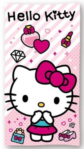 TOALLA PLAYA HELLO KITTY